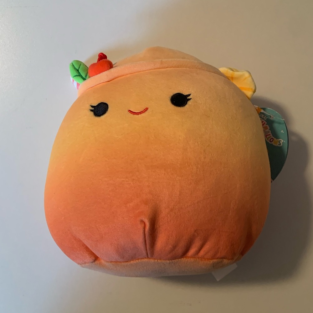 Squishmallow Susan Plush Squeeze Toy for Kids - Orange Gradient